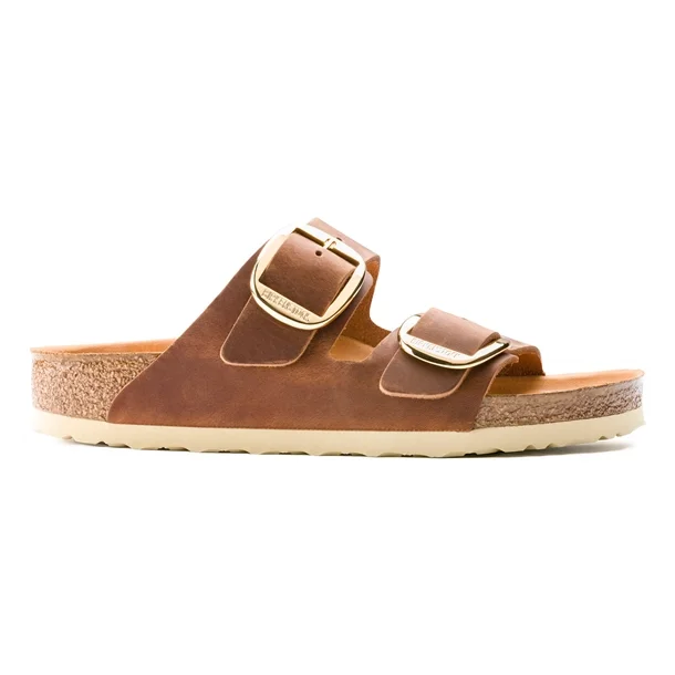 Birkenstock Arizona big buckle - cognac 