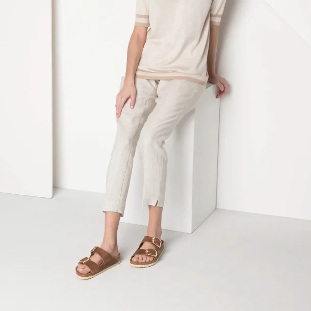 Birkenstock Arizona big buckle - cognac 