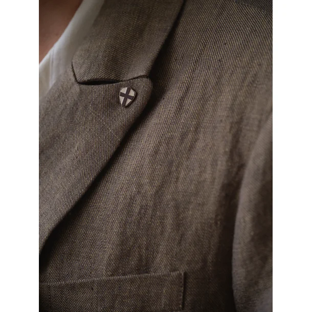 Blue de G�nes Cricket Lin blazer - grey mel. 