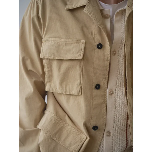 Blue de G�nes Hunter Vecchio jacket - pale khaki 