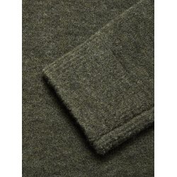 Blue de Gnes Malakka polo knit - Army 