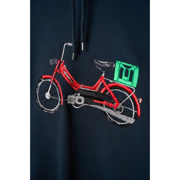 LAKOR Red Maxi hoodie - blueberry 