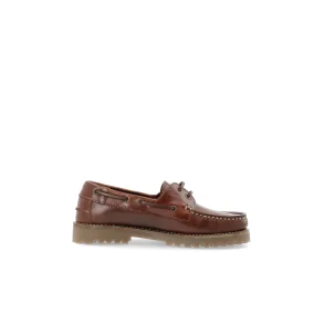 Cashott Caslena boat shoe - brun 61251867