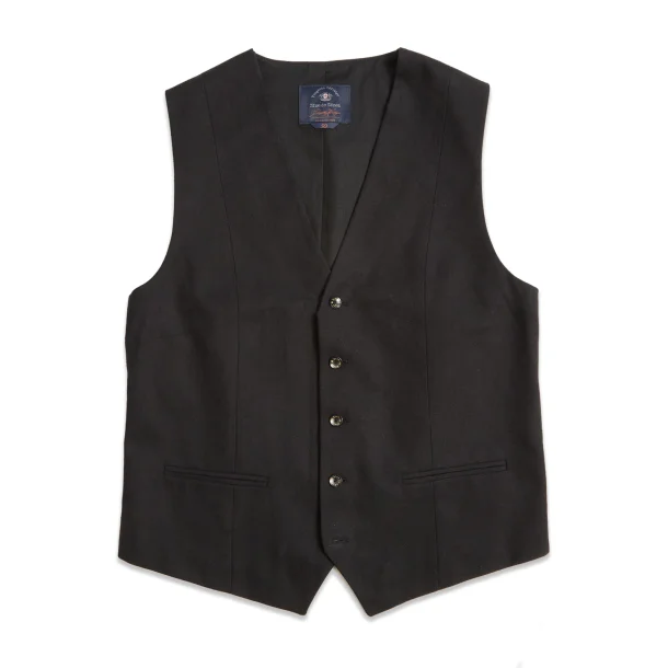 Blue de Gnes Canna Carbonio Gillet - Black