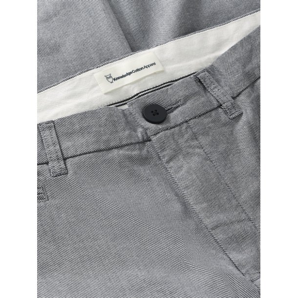 Knowledge Cotton Chuck regular twill pants - night sky 1070102