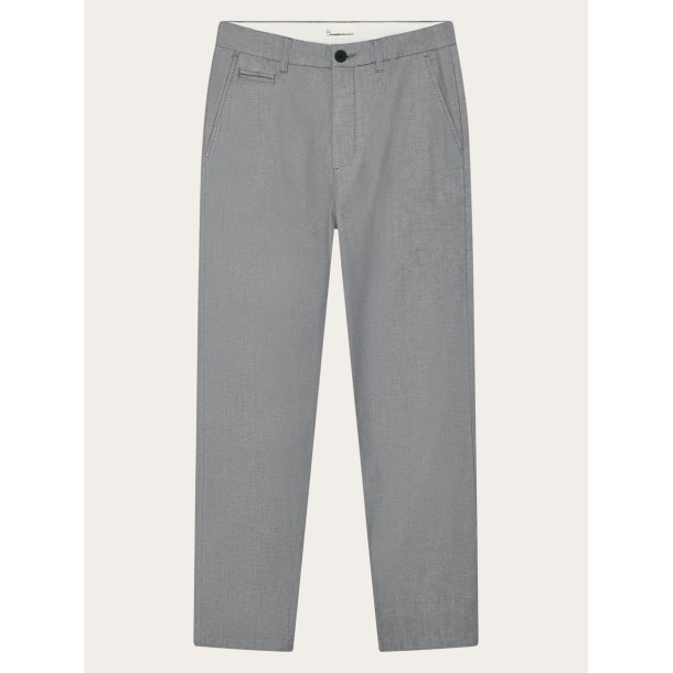 Knowledge Cotton Chuck regular twill pants - night sky 1070102