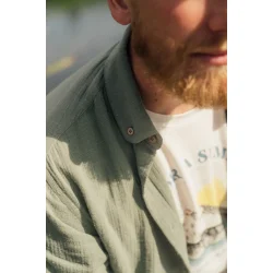 LAKOR Coastline shirt - seaspray 