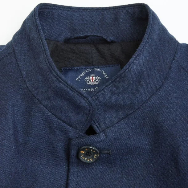 Blue de Gnes Casella officers blazer - dark navy 