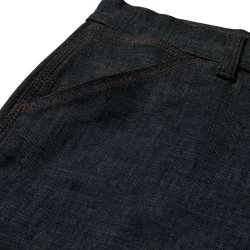 ET AL Therapist Trousers Raw Denim - dark blue 