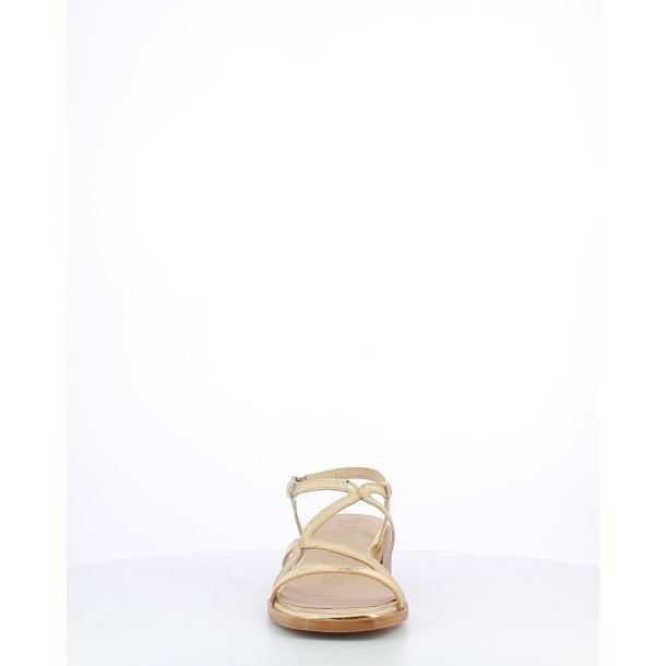 Wonders sandal m. h�l - guld D-1110