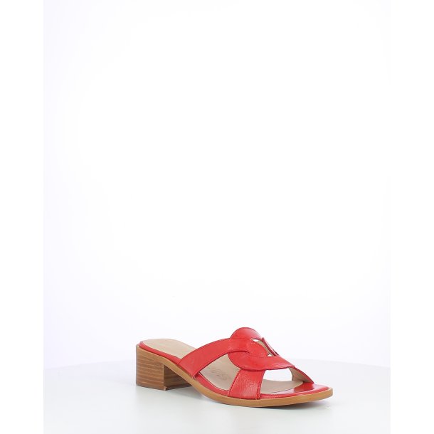 Wonders sandal m. h�l - r�d D-1111