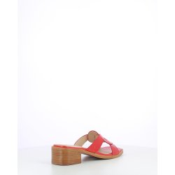 Wonders sandal m. h�l - r�d D-1111