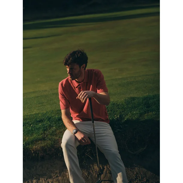 Blue de G�nes Wally diamond polo - coral