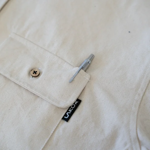 LAKOR Knokkel shirt - creme/Undyed