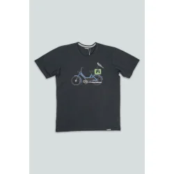 LAKOR Ocean Maxi T-shirt - Moonless night