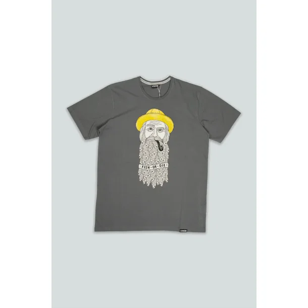 LAKOR Fishy beard T-shirt - Urban chic