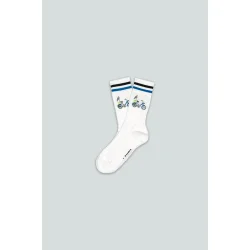 LAKOR Ocean maxi socks - white 
