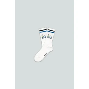 LAKOR Ocean maxi socks - white 