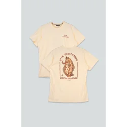 Lakor F*** Fedtemg t-shirt - silver birch