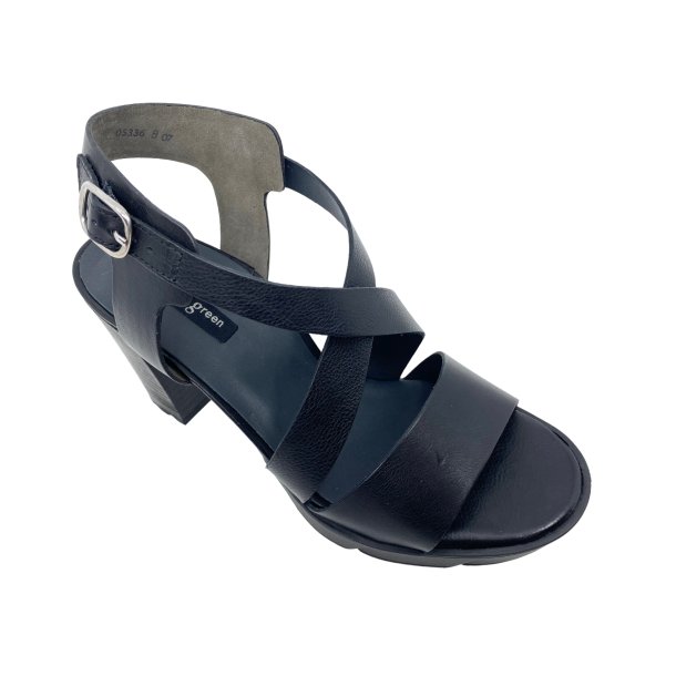 Paul Green sandal m. hl - black 7924-033