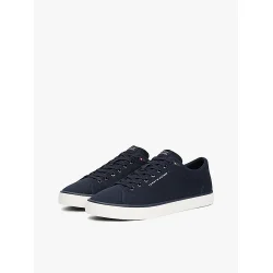 Tommy Hilfiger Logo Patch Trainers FM0FM05396DW5 -  navy 