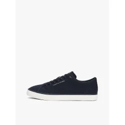 Tommy Hilfiger Logo Patch Trainers FM0FM05396DW5 -  navy 