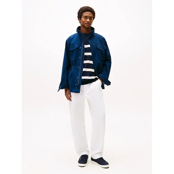 Tommy Hilfiger Logo Patch Trainers FM0FM05396DW5 -  navy 