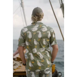 LAKOR Flipping the Bird swim shorts - seaspray 