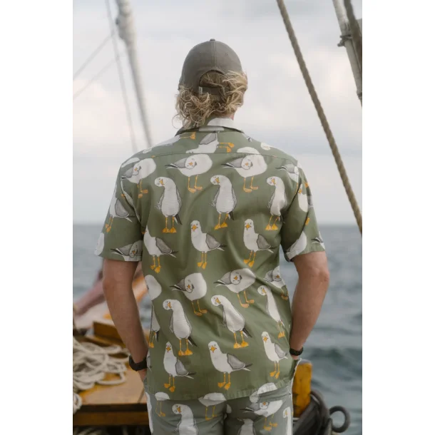 LAKOR Flipping the Bird swim shorts - seaspray 