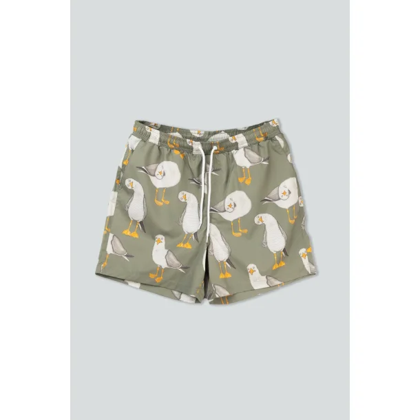 LAKOR Flipping the Bird swim shorts - seaspray 