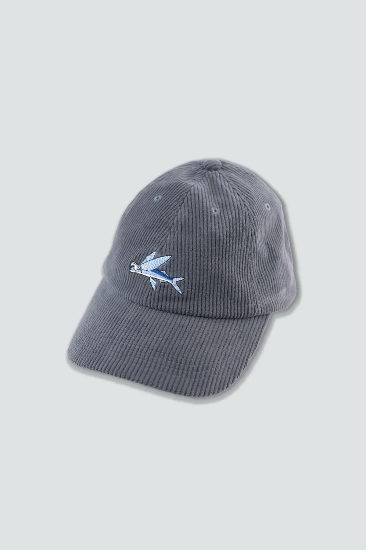 LAKOR Fly Fish courd cap - denim blue - HERRE - Hr. Gaden