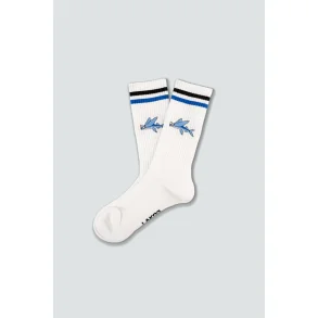 LAKOR Fly Fish Tennis socks - hvid 