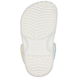 Crocs classic iam rainbow unicorn - white