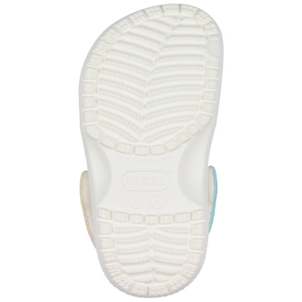 Crocs classic iam rainbow unicorn - white