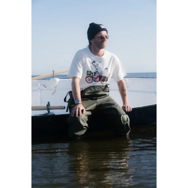 LAKOR Cargo Mopet t-shirt - star white 