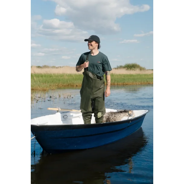 LAKOR Mini Red puch maxi L/S t-shirt - green gables 