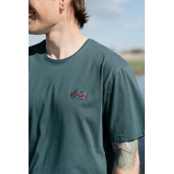 LAKOR Mini Red puch maxi L/S t-shirt - green gables 