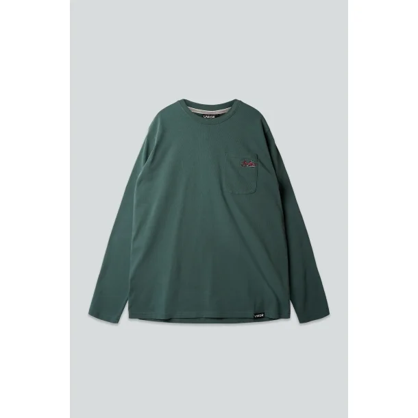 LAKOR Mini Red puch maxi L/S t-shirt - green gables 