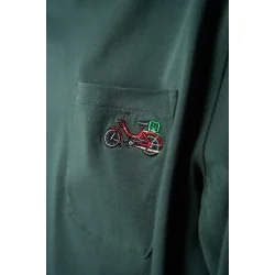 LAKOR Mini Red puch maxi L/S t-shirt - green gables 