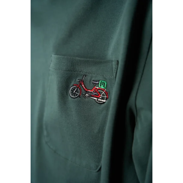 LAKOR Mini Red puch maxi L/S t-shirt - green gables 