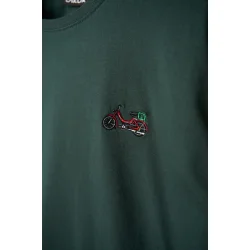 LAKOR Mini Red puch maxi L/S t-shirt - green gables 