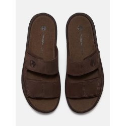 Timberland cove slide sandal - m�rk brun