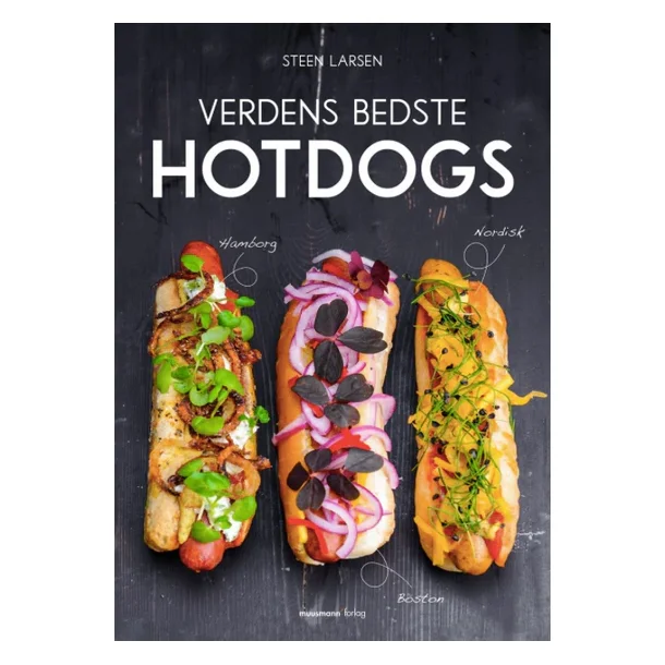 Table book - VERDENS BEDSTE HOTDOGS (bog)