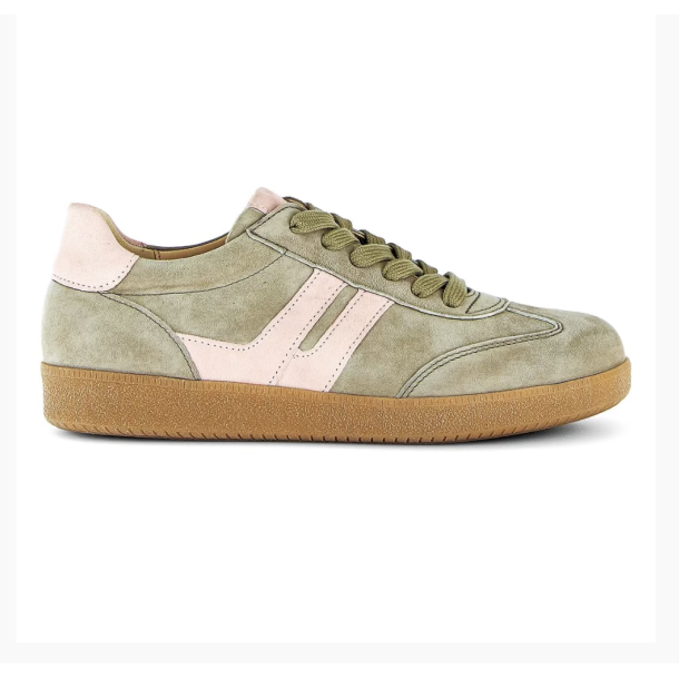 Gabor ruskind sneaker - basic green 8330034