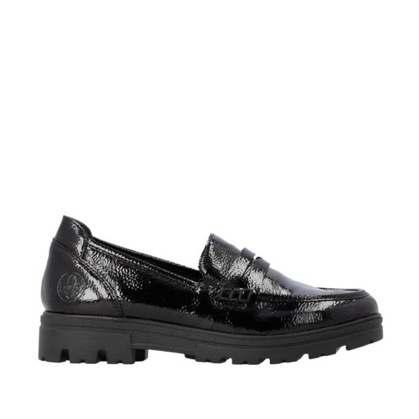 Rieker loafer - sort 43050-00