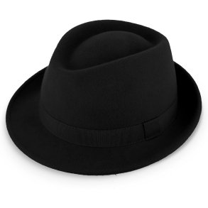 Fiebig Trilby hat 30719 - black