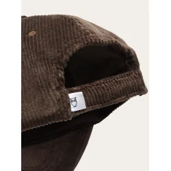 Knowledge Cotton UNI 8 Wales corduroy cap 4230013 - Demitasse (brown)
