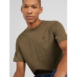 Knowledge Cotton  Regular fit Badge t-shirt 1010605 - olive