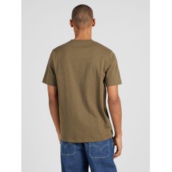Knowledge Cotton  Regular fit Badge t-shirt 1010605 - olive