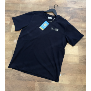 Knowledge Cotton Back print t-shirt - night sky 1010182